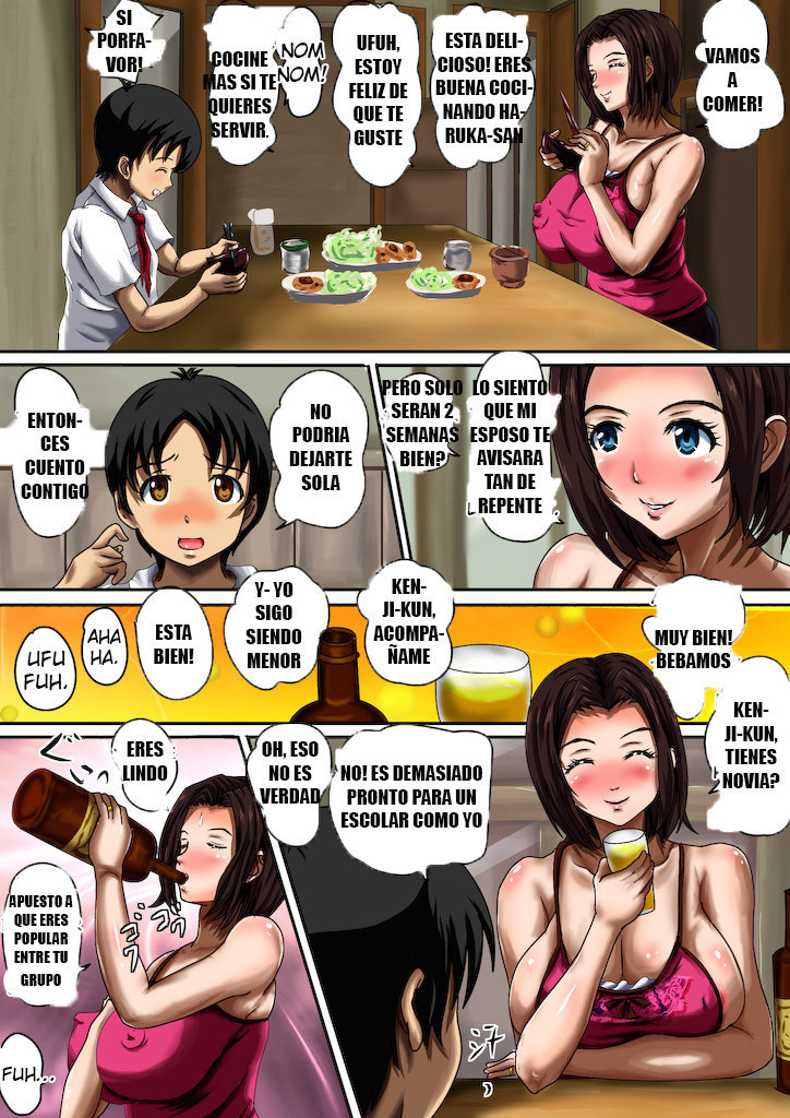 [Kokitsuma] Funnyuu! Aniyome Doutei-Gui ~ Otto ni Himitsu no Yoru ~ [Spanish]