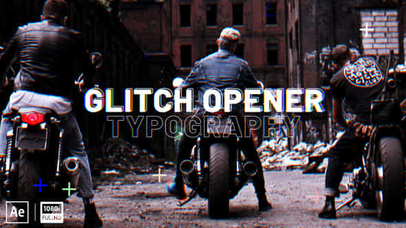 Glitch Opener - VideoHive 46538835