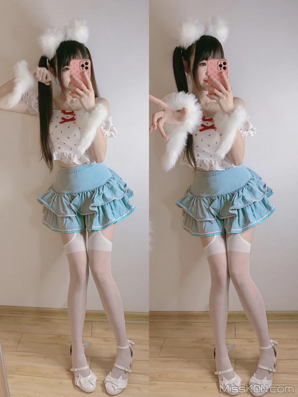Coser@miko酱ww: mikoの白丝01 (241 photos)(199)