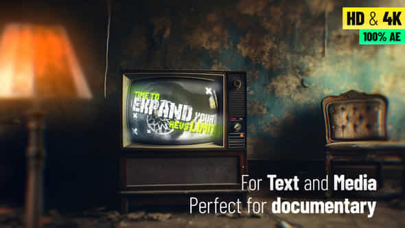 Old TV Screen - VideoHive 48269229