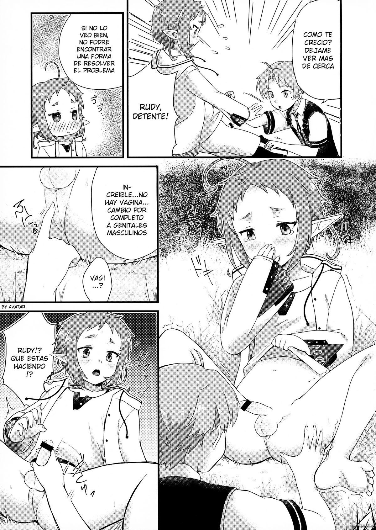 Elf no Koeda (Mushoku Tensei ~ Isekai Ittara Honki Dasu ~) xxx comics manga porno doujin hentai español sexo 