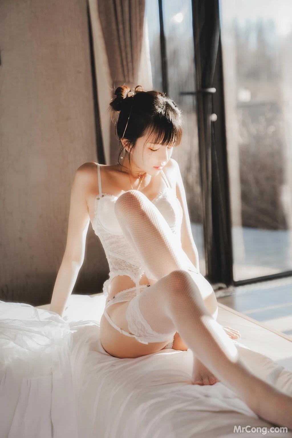 Coser@桜桃喵 Vol.148: 白紗糖 (69 photos)(50)
