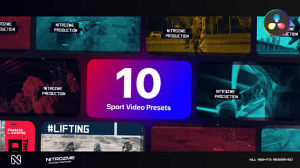 Sport Typography - VideoHive 45342164