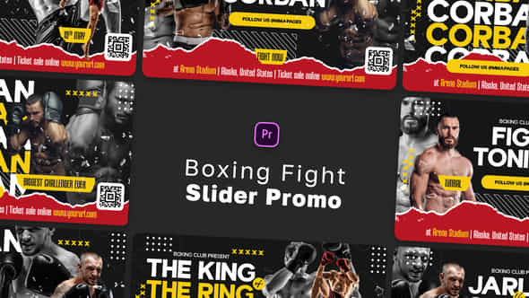 Boxing Fight Slider - VideoHive 47456314