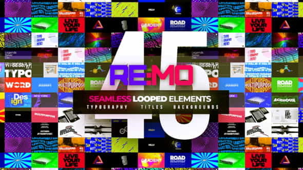 REMO - Looped Elements! - VideoHive 23861282