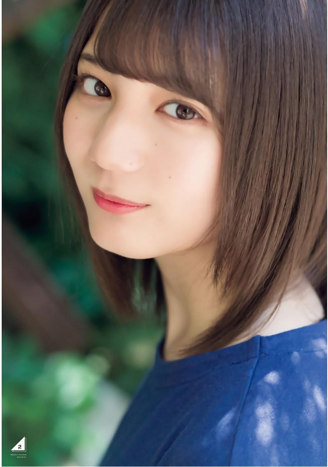 Nao Kosaka 小坂菜緒, Shonen Magazine 2019 No.32 (少年マガジン 2019年32号)(2)