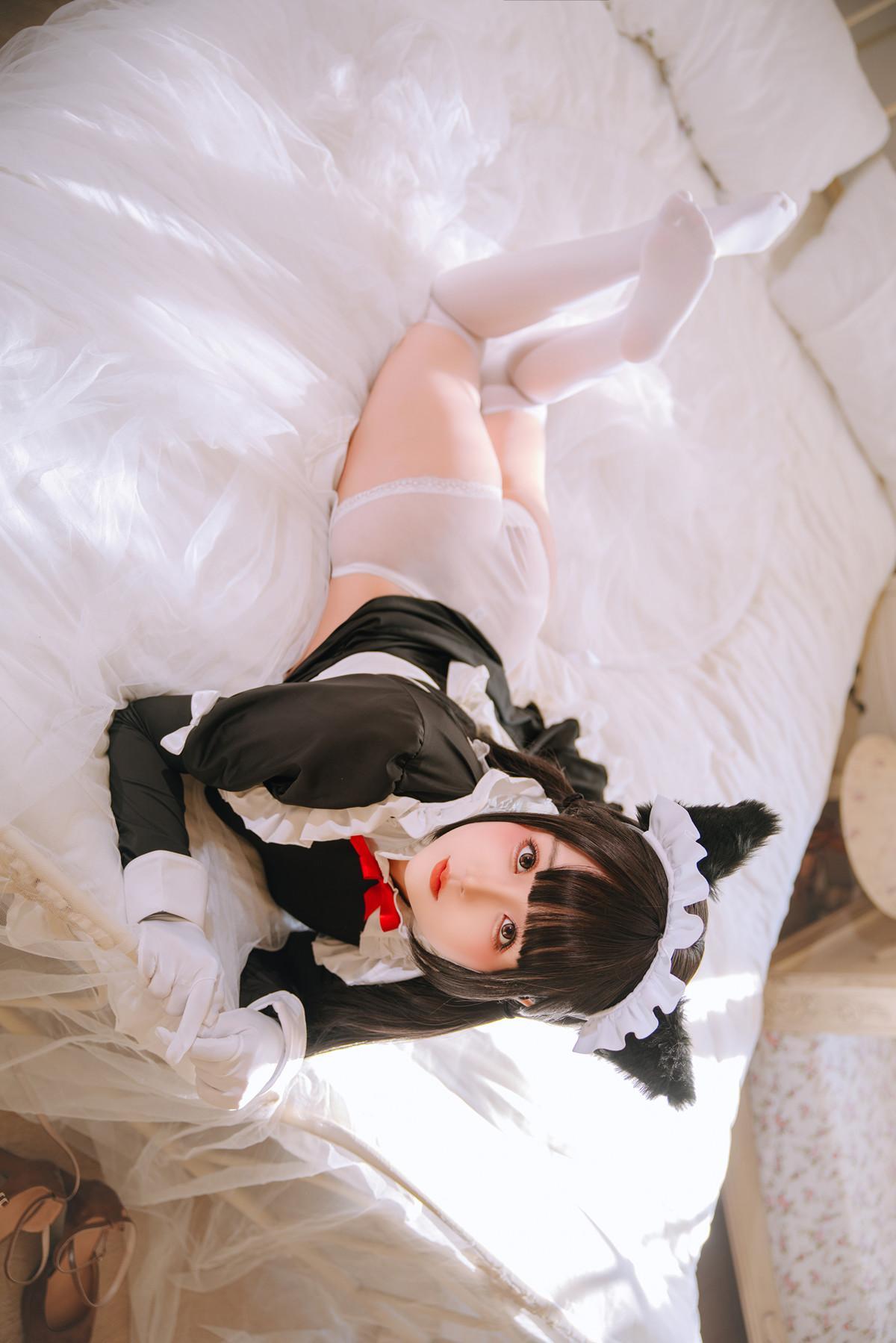 Cosplay Rinaijiao日奈娇 猫娘女仆 Set.01(13)