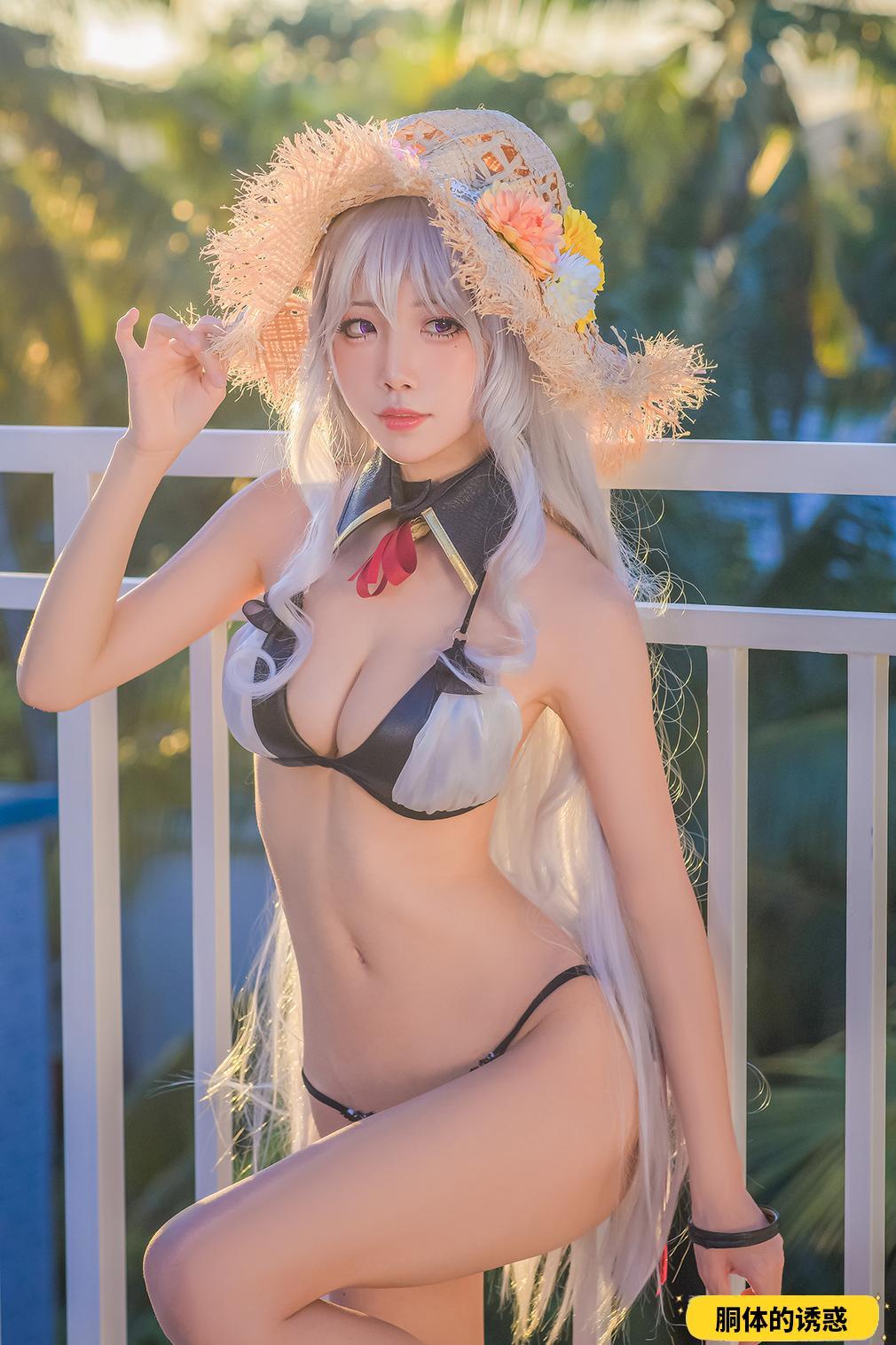 Aqua 水淼 - Algérie Swimsuit (Azur Lane) 32P-40M