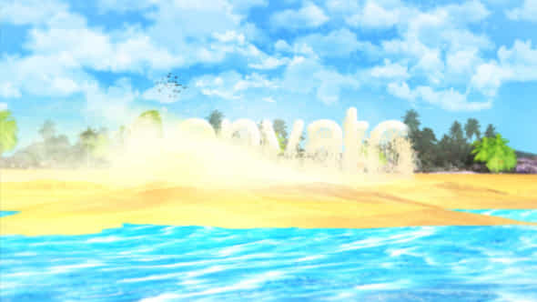 IslandBeach Summer Logo - VideoHive 20125734