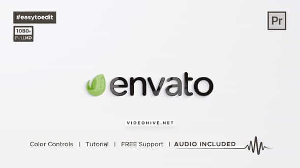 Clean Logo Reveal - VideoHive 34193190
