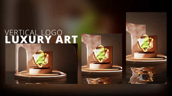 Vertical Logo Luxury Art - VideoHive 54089504