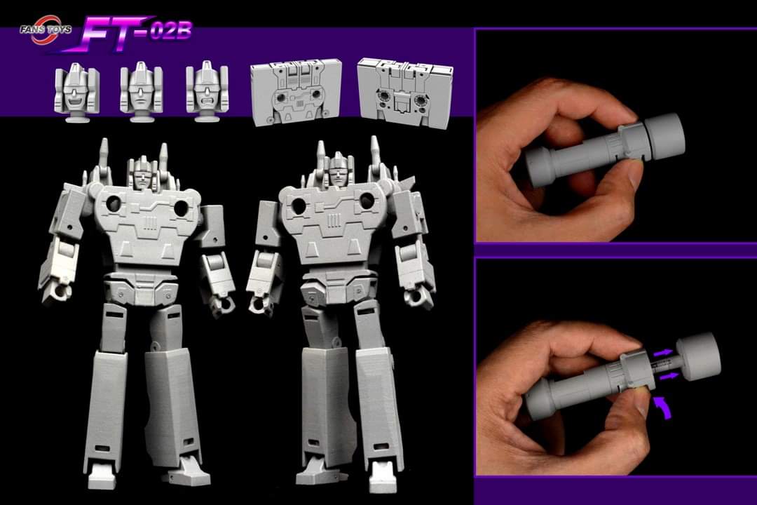 [Robot Paradise (Fanstoys)] Produit Tiers - RP-01 Acoustic + RP-01B Acoustic Wave - aka Soundwave/Radar & cassettes - Page 2 STQkAHhu_o