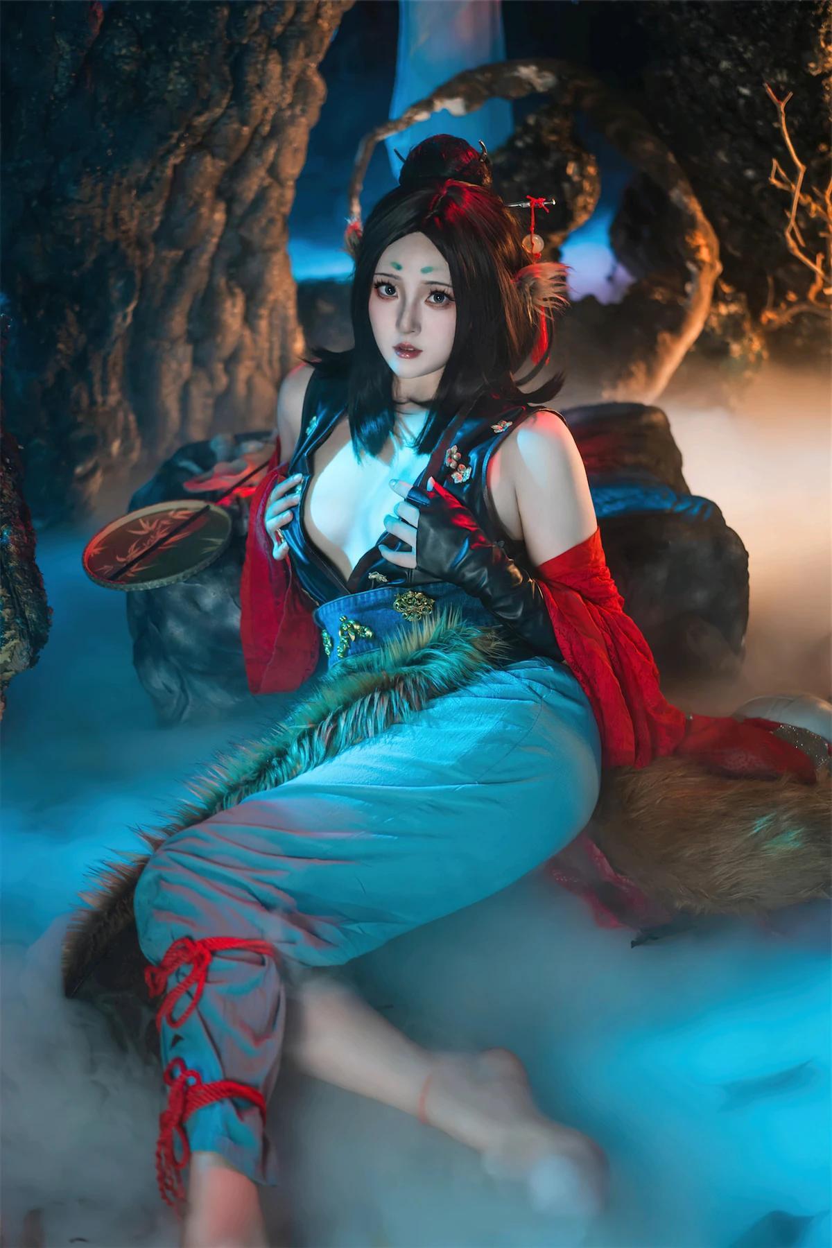 Cosplay Natsuko夏夏子 – 黑神话：悟空 萍萍(5)