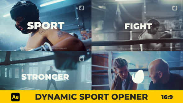 Dynamic Sport Opener - VideoHive 39780871