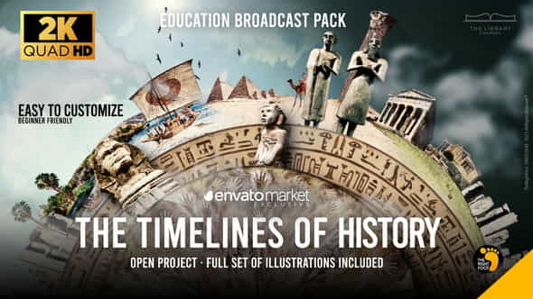 Inspiring History Education Channel Pack - VideoHive 33022270