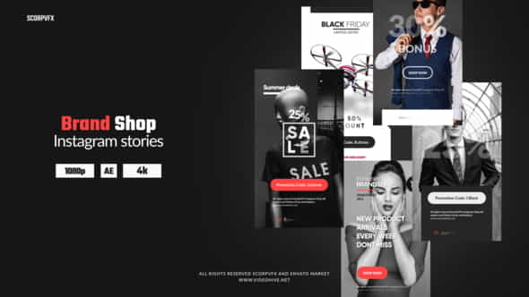 Instagram Stories - Brand Shop | Commercials - VideoHive 24911510