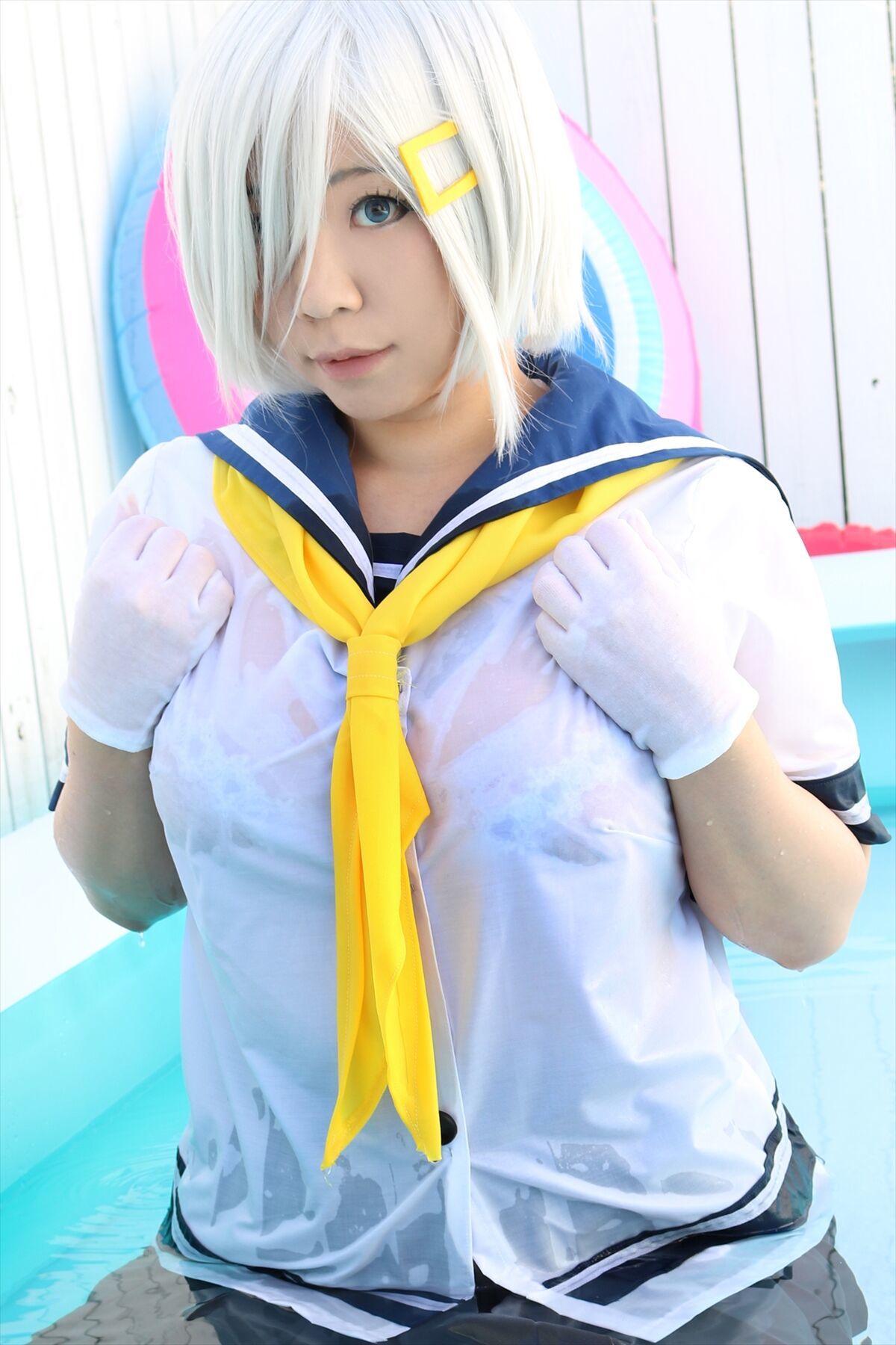水も滴るいい浜風