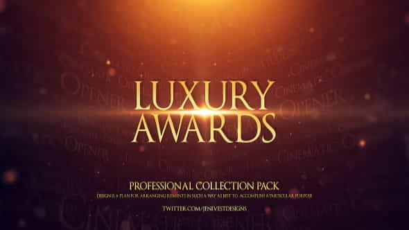 Luxury Awards - VideoHive 9407992