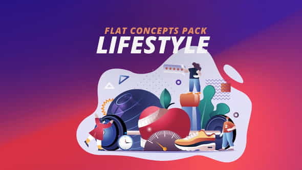 Lifestyle - Flat Concept - VideoHive 30816727