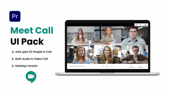 Meet Video Conference - VideoHive 42143925