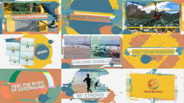 Colorful Urban Sport - VideoHive 47521116
