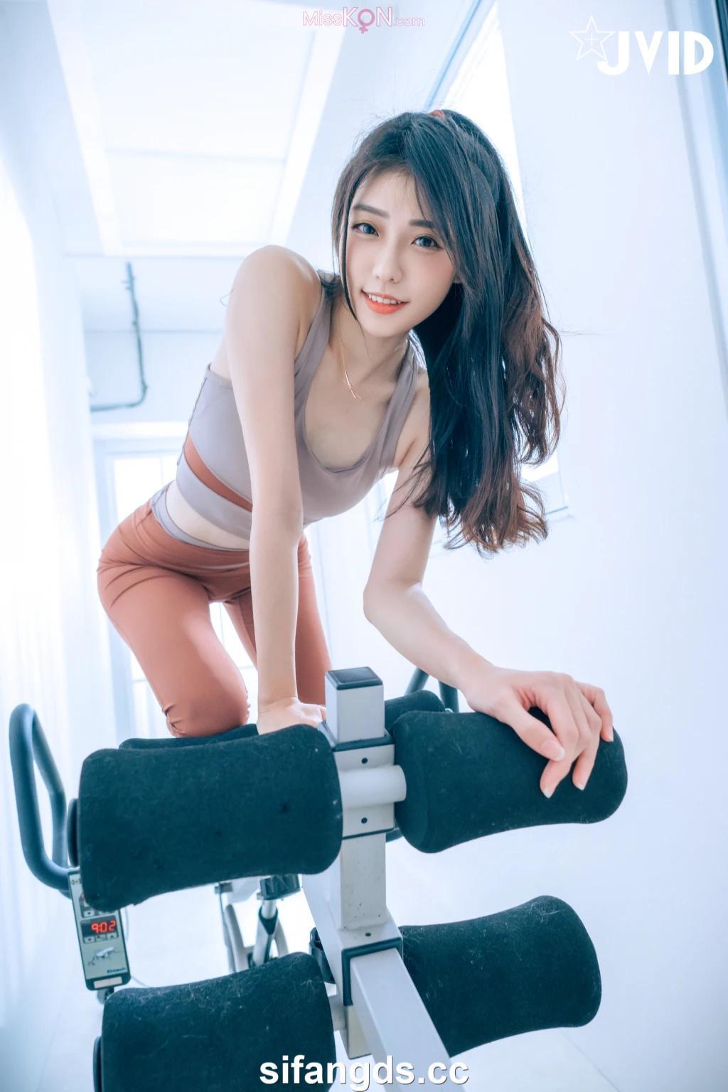 [JVID] 妍妍 Angel:【禁忌瑜珈課程】 瑜珈教練的秘密 裸體私人課程 (224 photos )(212)