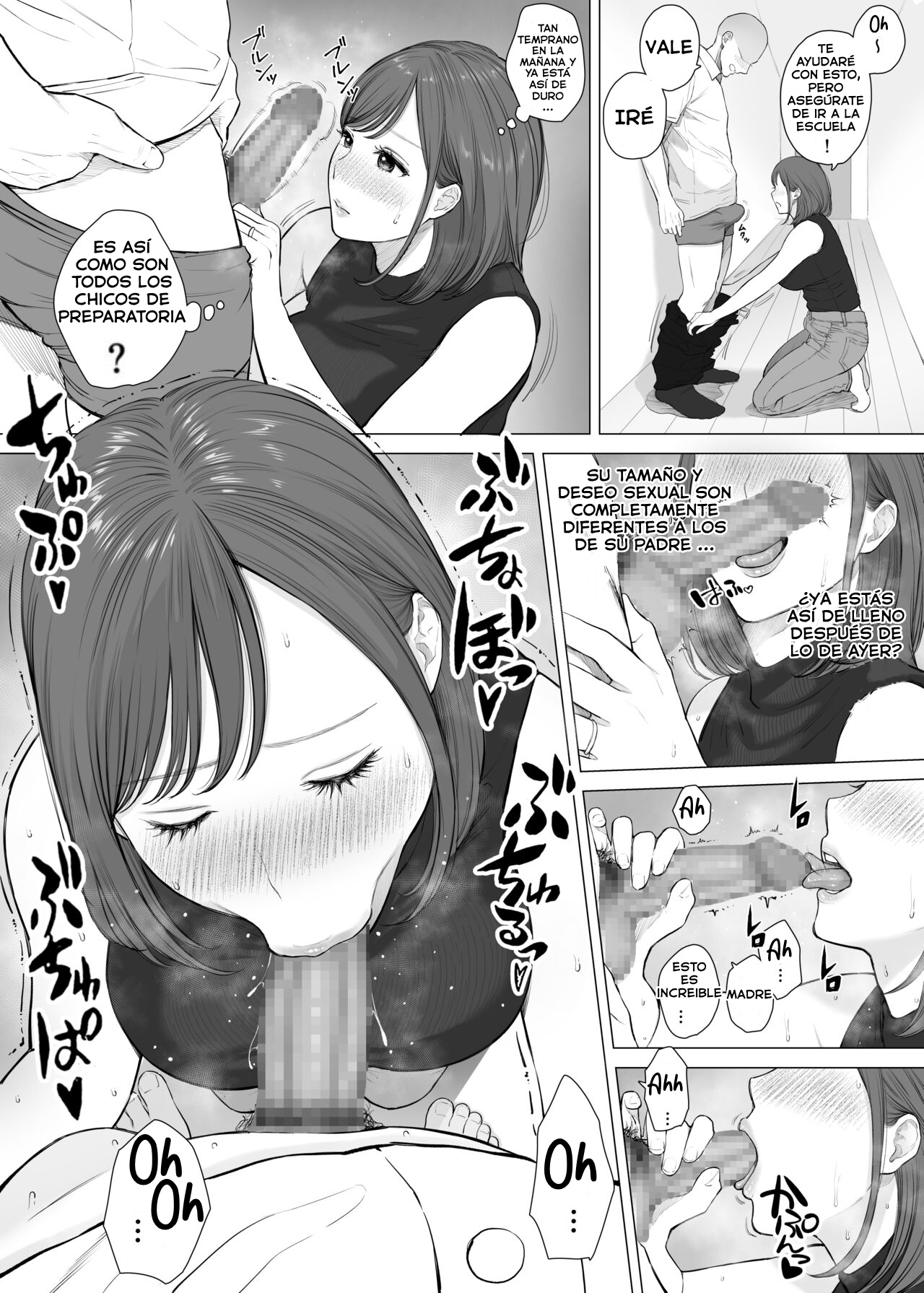 [Junsei Chuurenpoutou] Daisuki na Kaa-san to Nakadashi Boshi Soukan 2 [Spanish][PlipPlop]