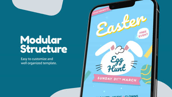 Happy Easter Day Instagram Stories V2 - VideoHive 51687595