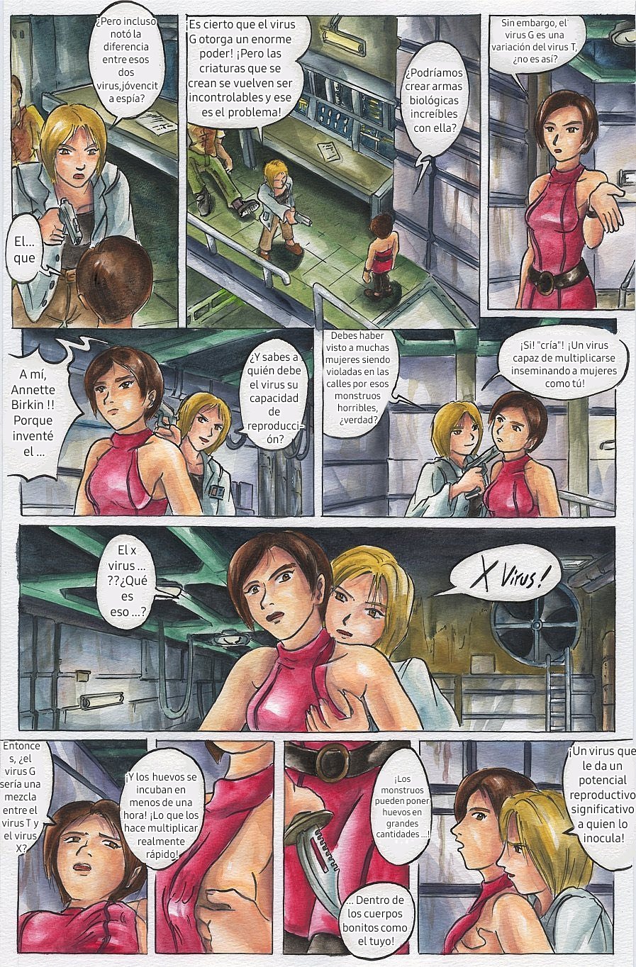 Bad Resident Evil_ The Virus X (passage) Parte 3_5 - 4