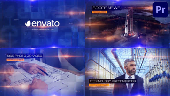Industrial Technology Presentation For Premiere Pro - VideoHive 48697909