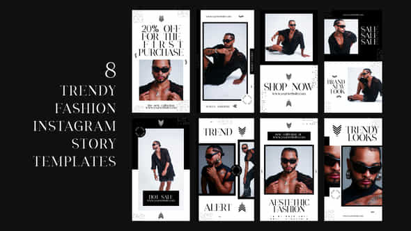 Fashion Trendy Instagram Story - VideoHive 56881963