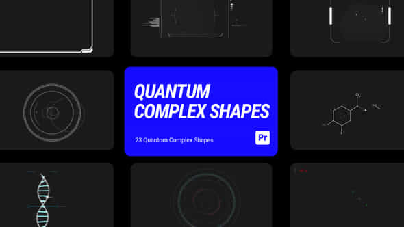 Quantum Complex Shapes - VideoHive 45431344