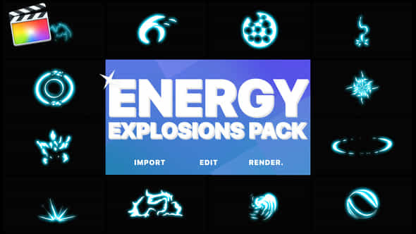 Energy Explosion Elements - VideoHive 23744366