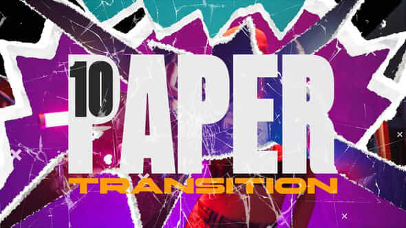 Paper Transition V2 - VideoHive 54269074