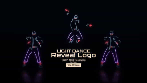 Light Dance Reveal Logo - VideoHive 24794512