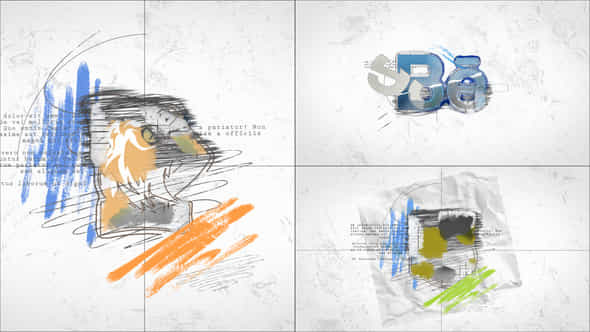 Drawing Logo Reveal - VideoHive 46847493