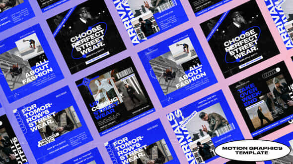 Agni Urban Winter Instagram Posts Mogrt - VideoHive 51372006