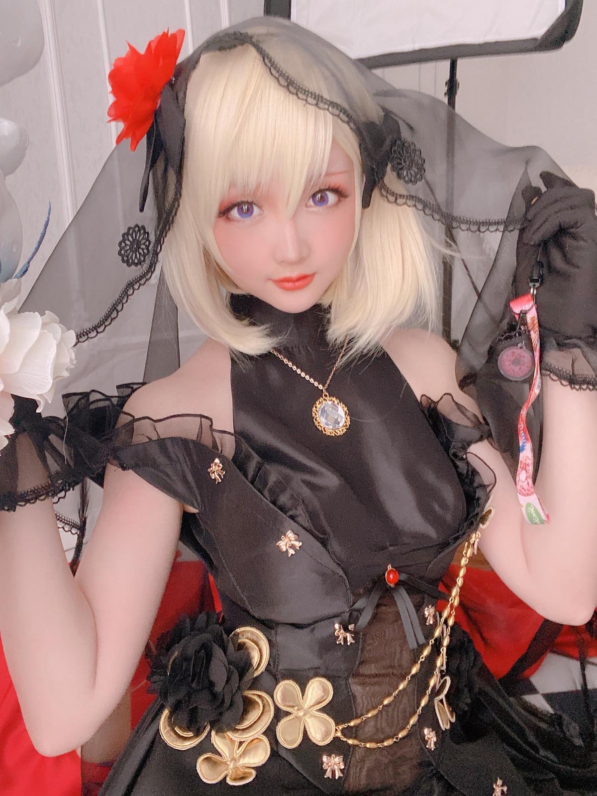 Cosplay 星之迟迟Hoshilily Z23婚纱(43)