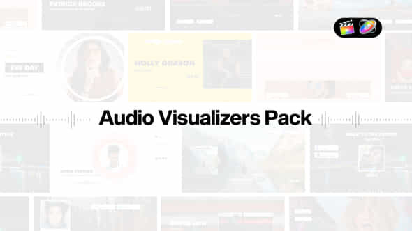 Audio And Podcast Visualizations For Apple Motion And Fcpx - VideoHive 31807688
