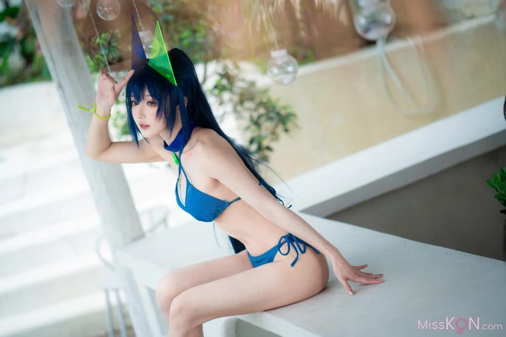 Coser@阿包也是兔娘: 花园泳装 (35 photos)(6)