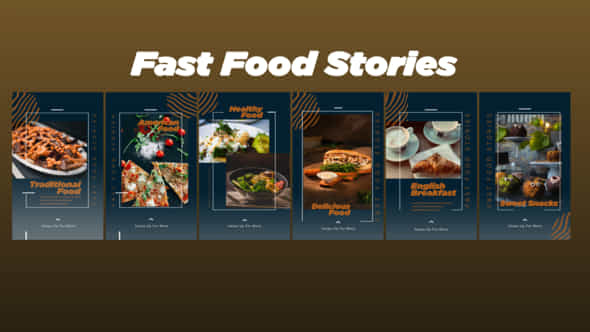 Fast Food Stories - VideoHive 47054675