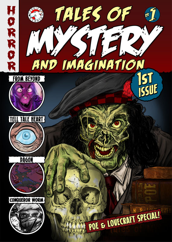 Tales of Mystery and Imagination #1-3 (2015-2016)
