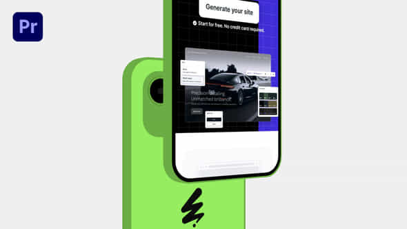 Mockup Phone Premiere Pro - VideoHive 54075357
