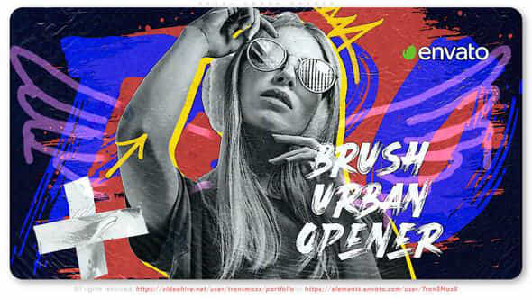 Brush Urban Opener - VideoHive 48506926