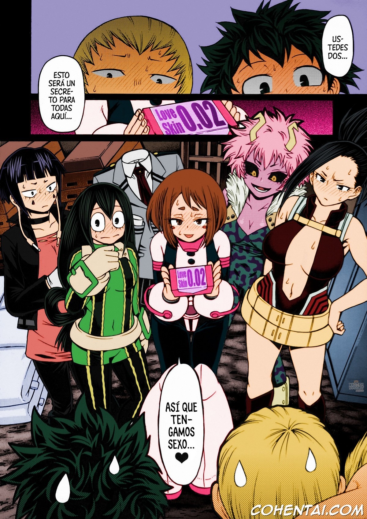 POPPIN’ GIRLS (Boku no Hero Academia) xxx comics manga porno doujin hentai español sexo 