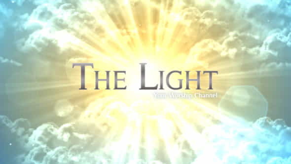 The Light - Worship Broadcast - VideoHive 5530951