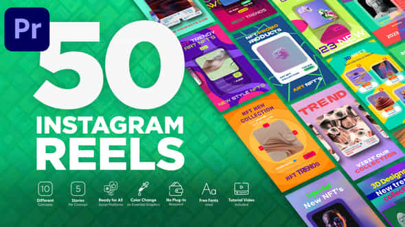NFT Instagram Reels - VideoHive 47710477