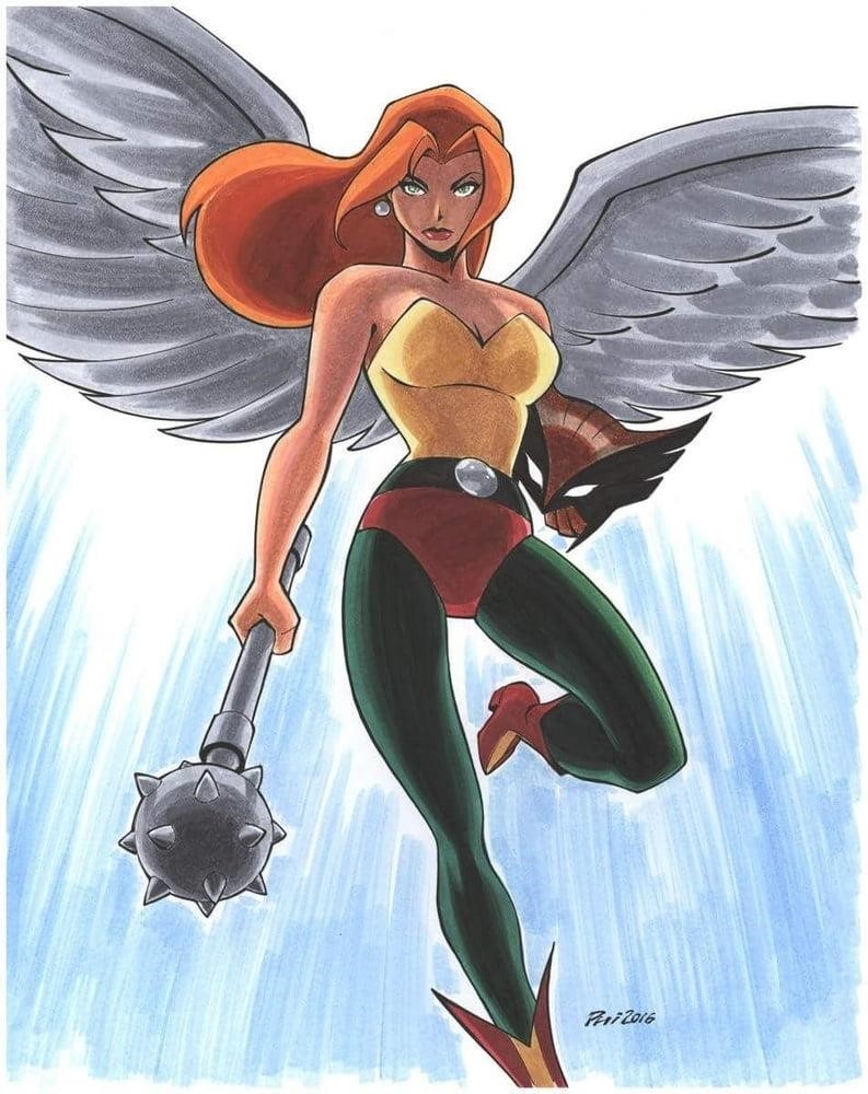 Justice league hawkgirl porn-6642