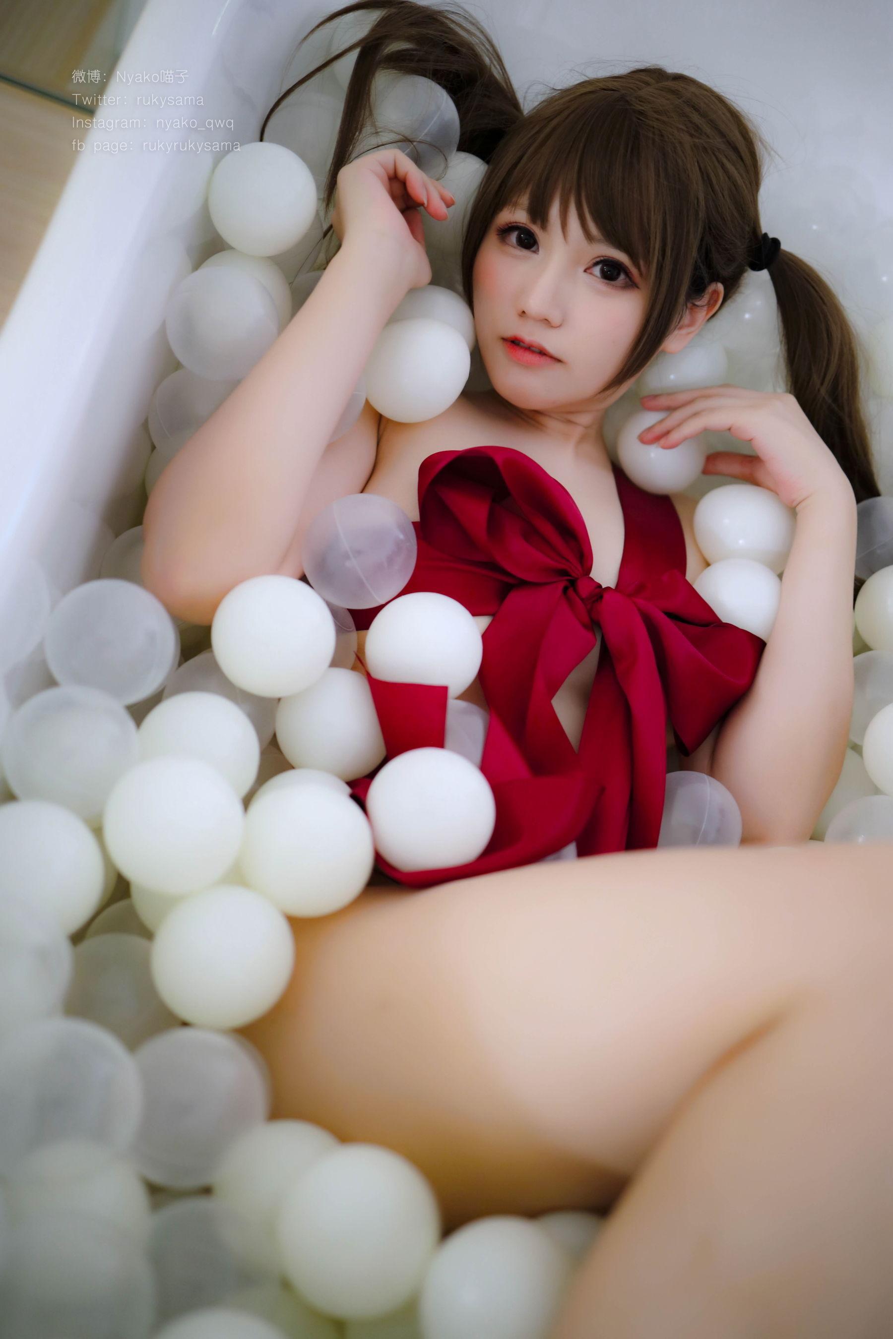 [美女Coser] Nyako喵子 《红丝带少女》 写真集(13)