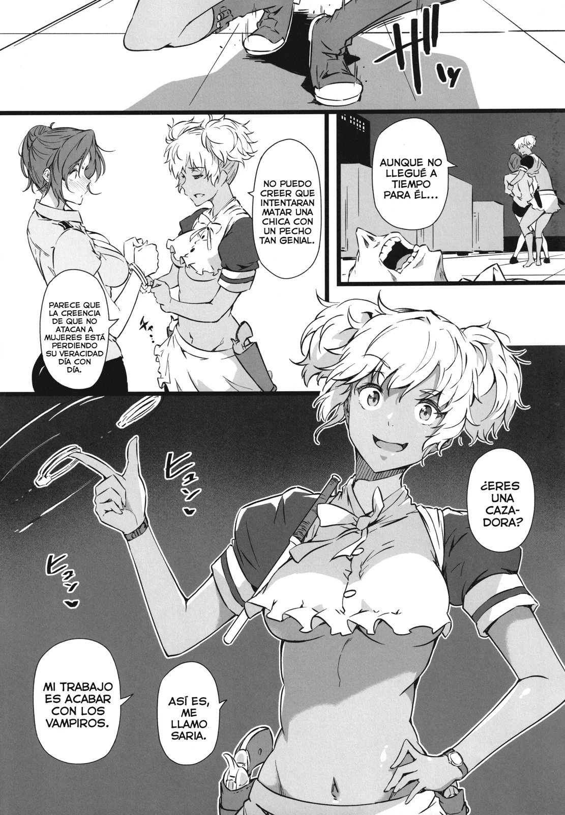 Armas-Leche Materna-Vampiros Parte 02 (Juu to Bonyuu to Kyuuketsuki) - 9